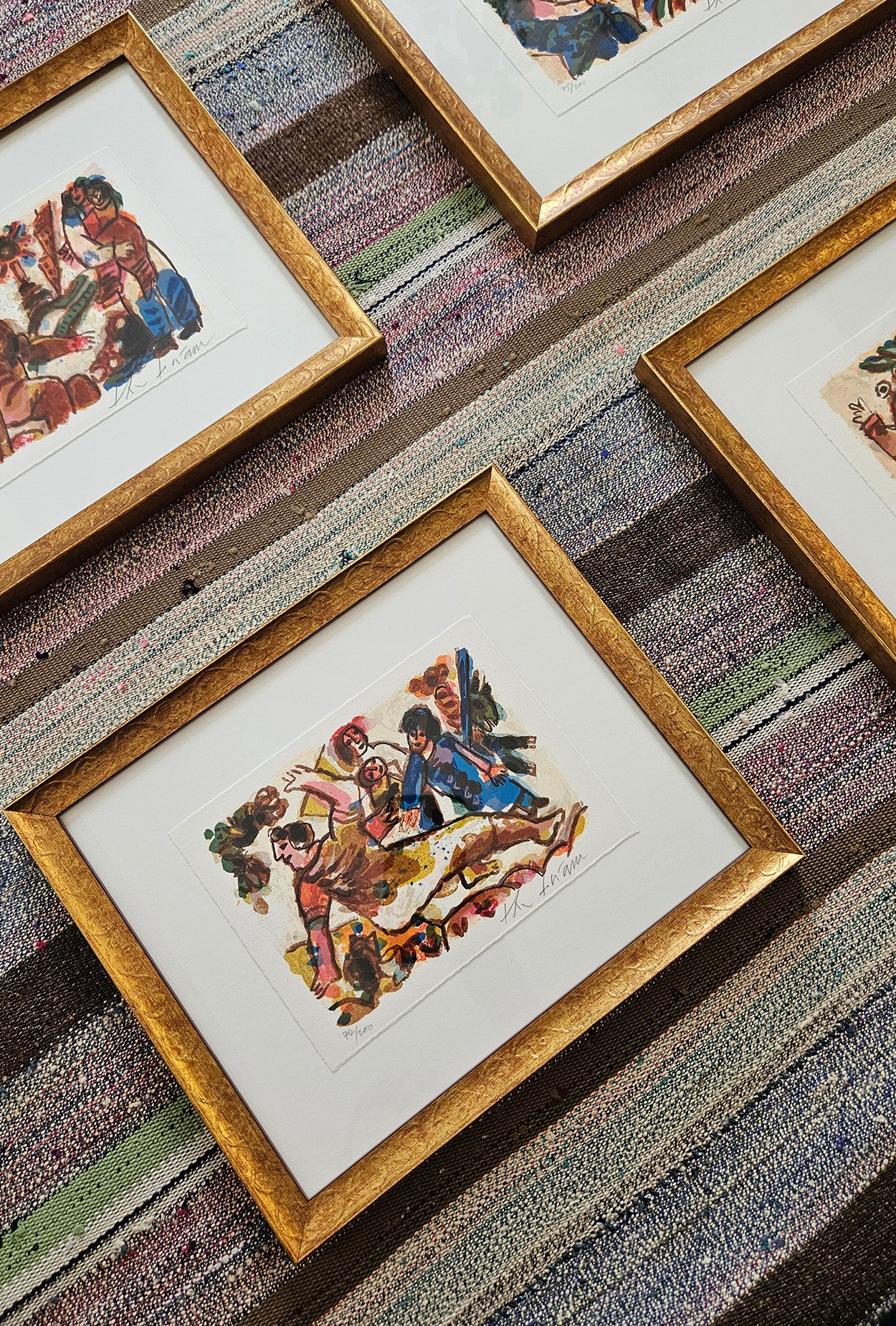 Colourful Lithographs - Set 2