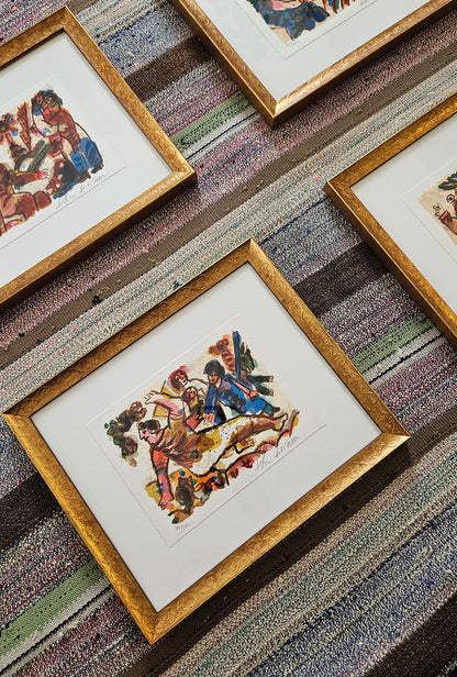 Colourful Lithographs - Set 2