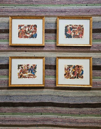 Colourful Lithographs - Set 2